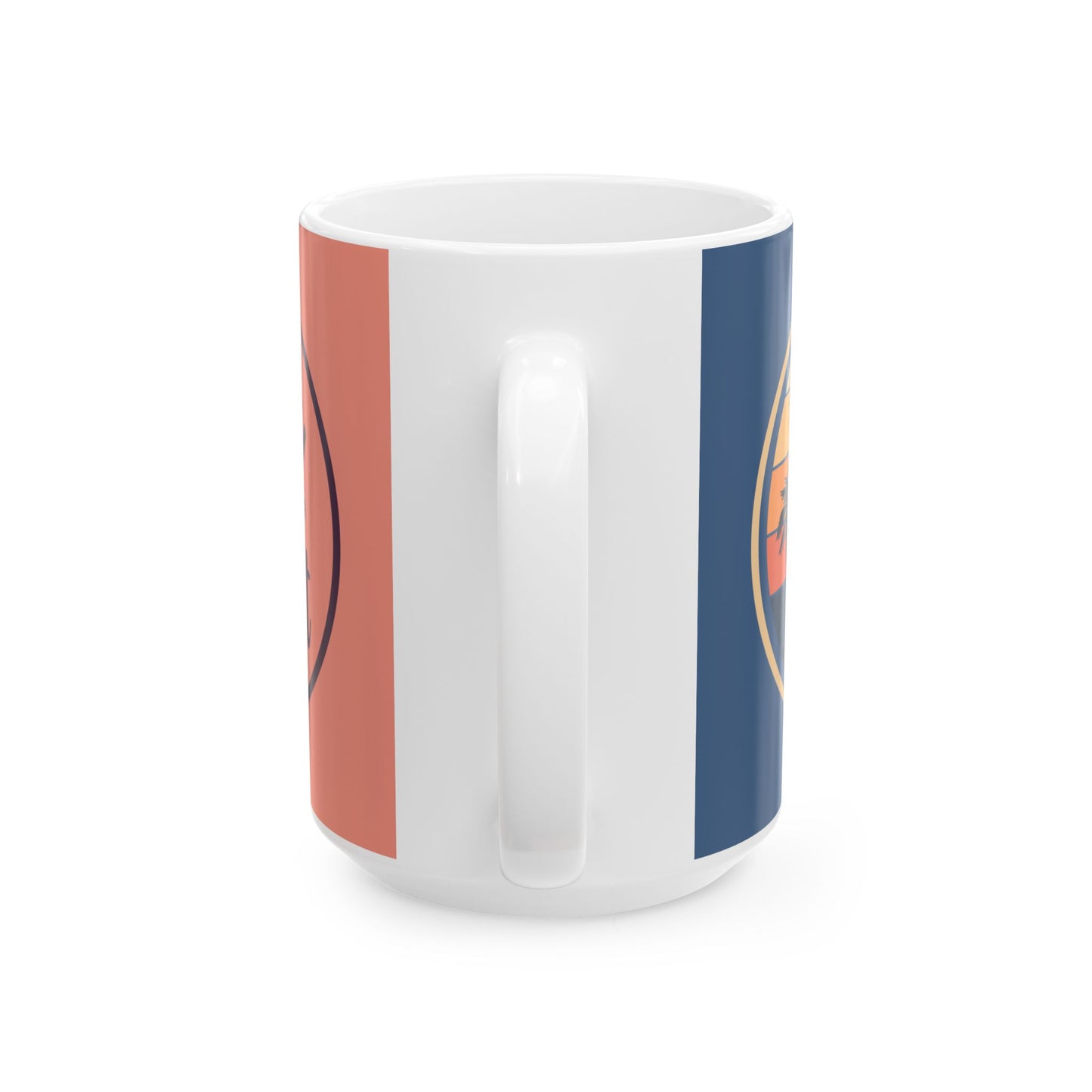 Enjoy Every Sunset Beach Double Sided Ceramic Coffee Mug
