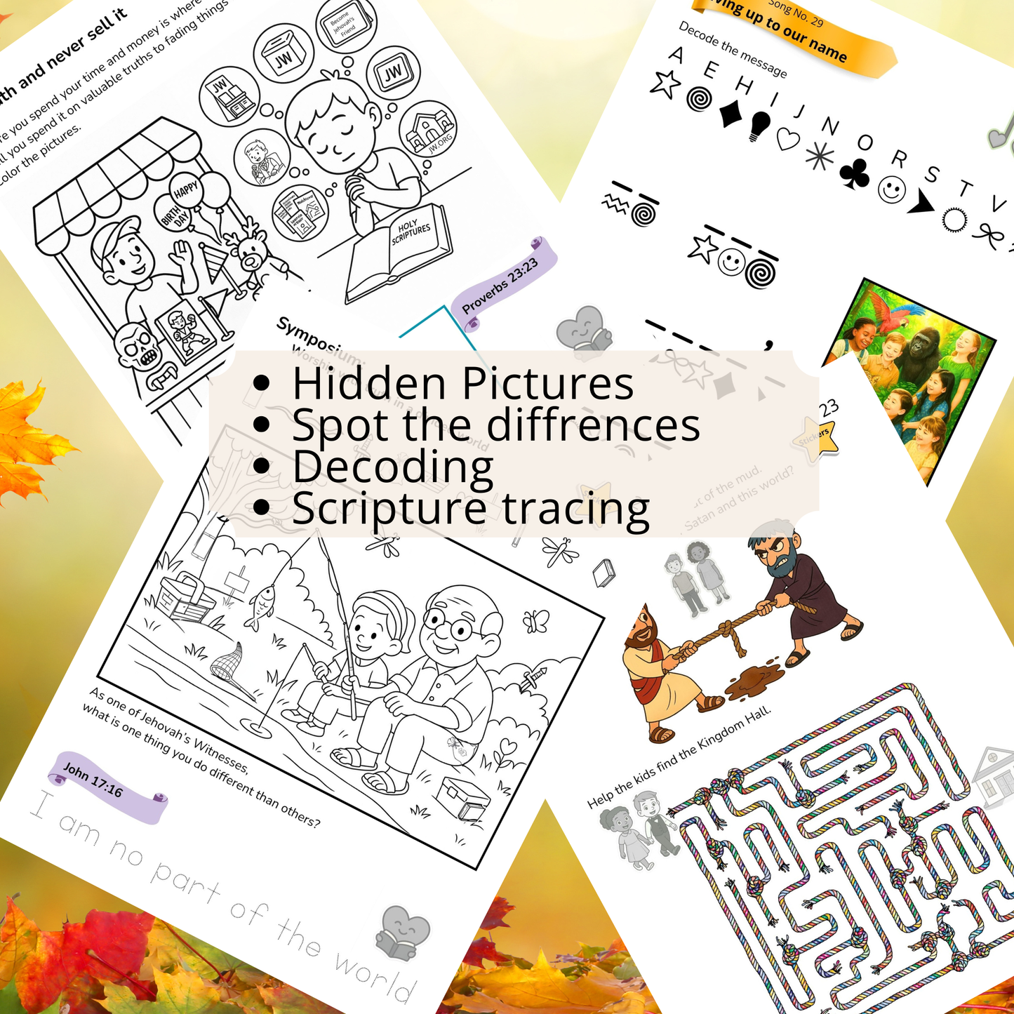 Printable Assembly Workbook Worship With Spirit and Truth