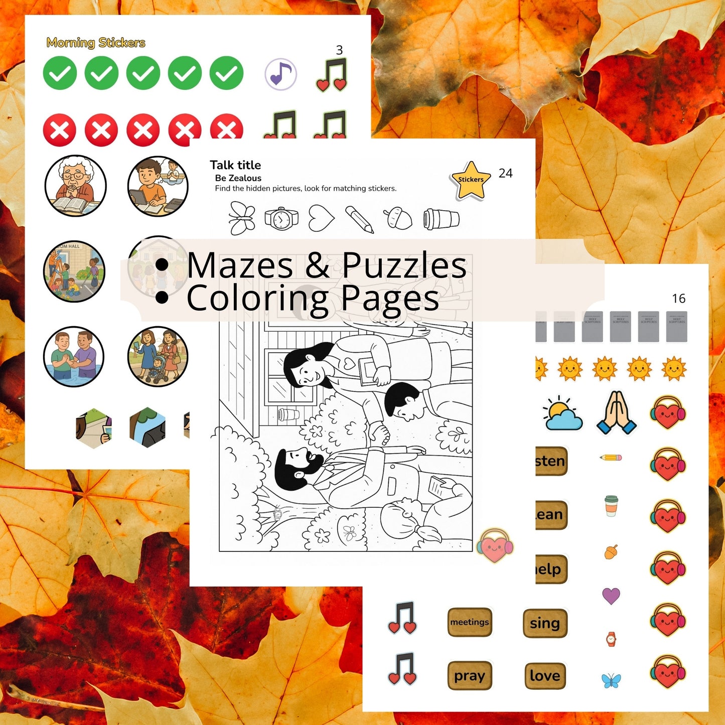 Personalized JW Assembly Activity Book FREE SHIPPING