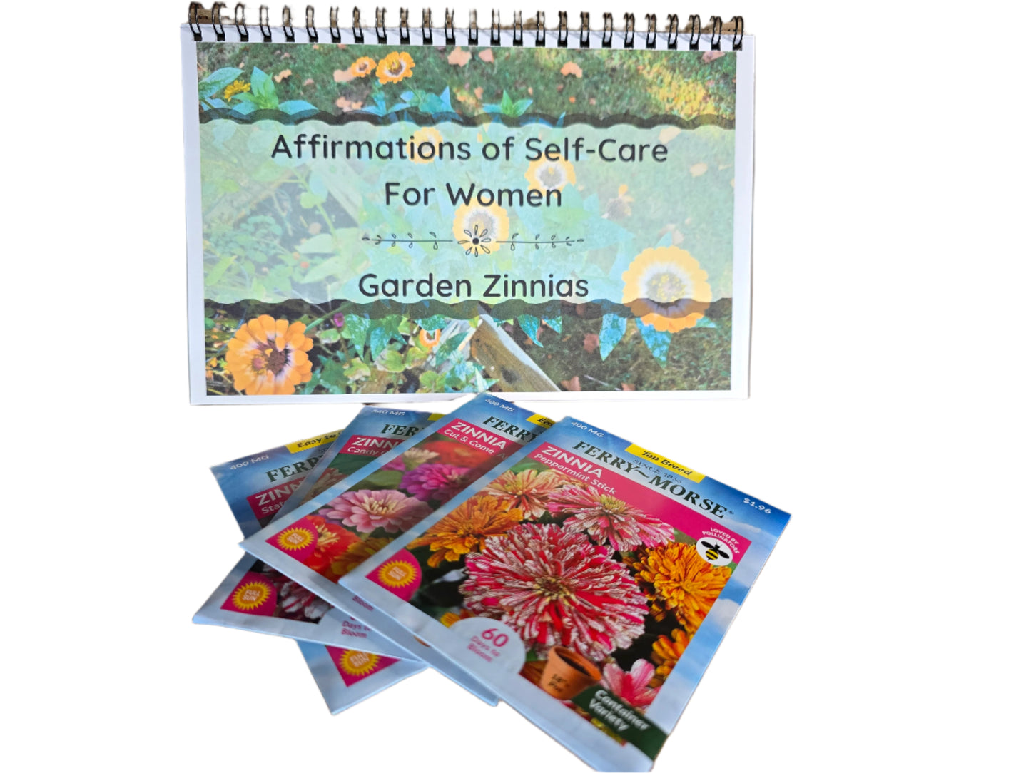 Zinnia Affirmation Flip-Book - Original Photography