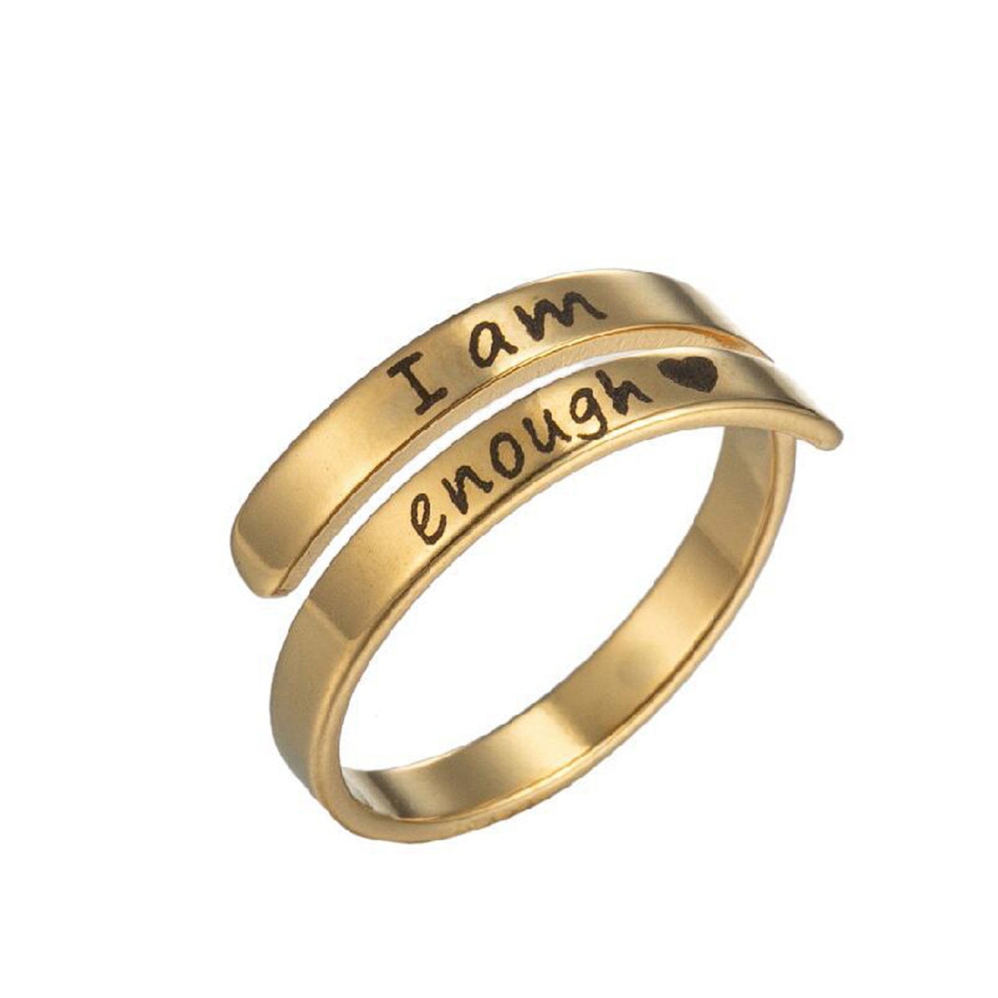 Affirmation Wrap Ring