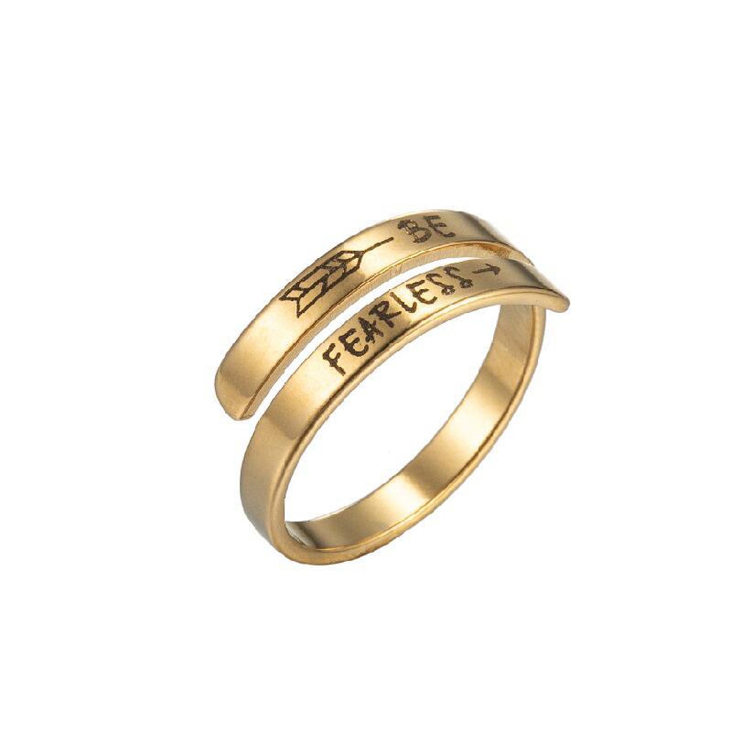 Affirmation Wrap Ring