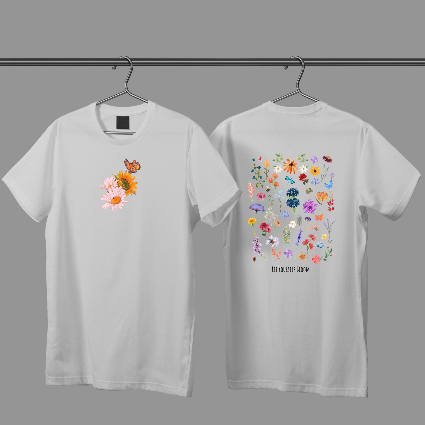 Let Yourself Bloom Wildflower T-Shirt – A Fresh Spring Essential