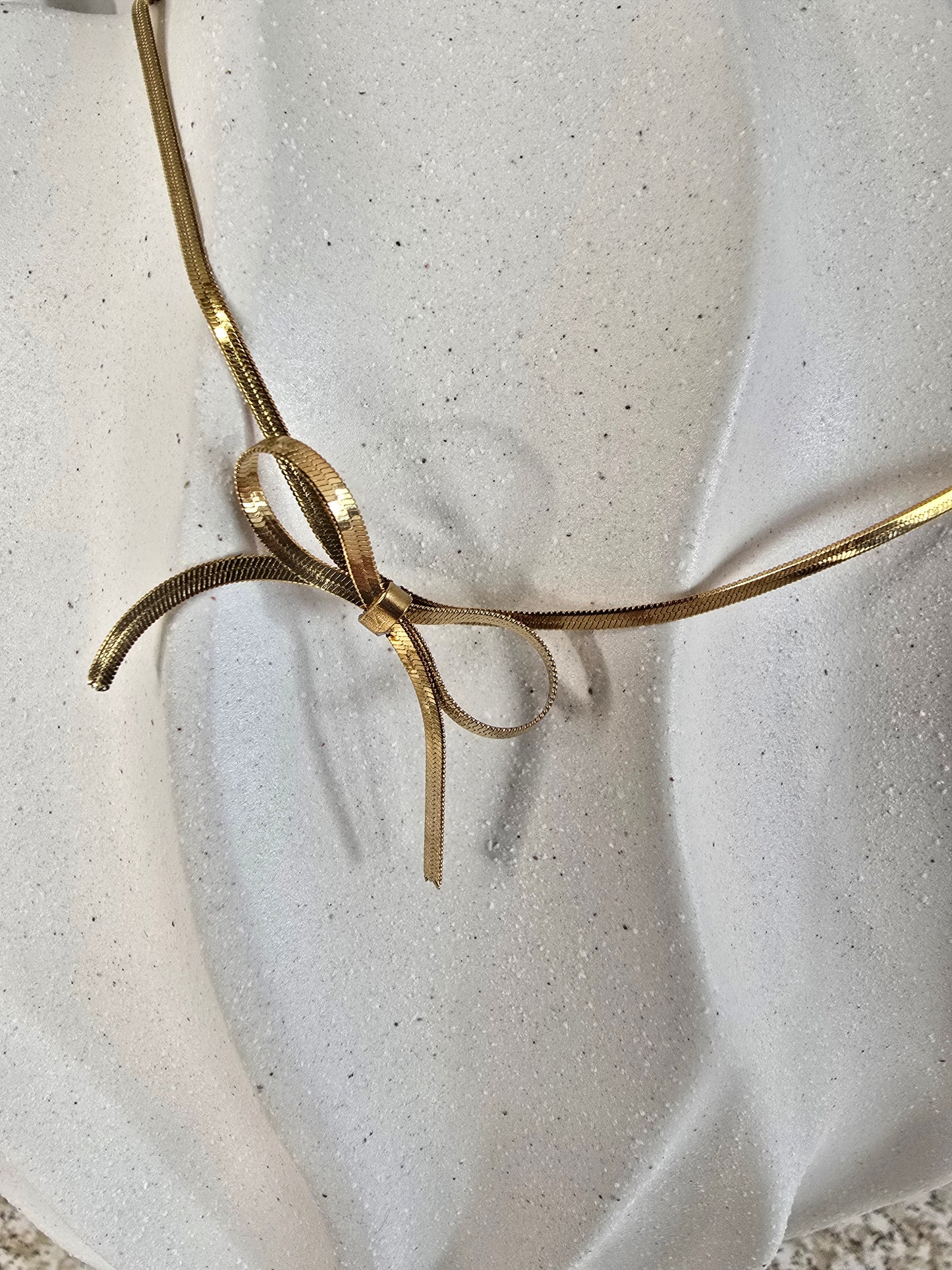 Elegant Bowknot Choker - Waterproof