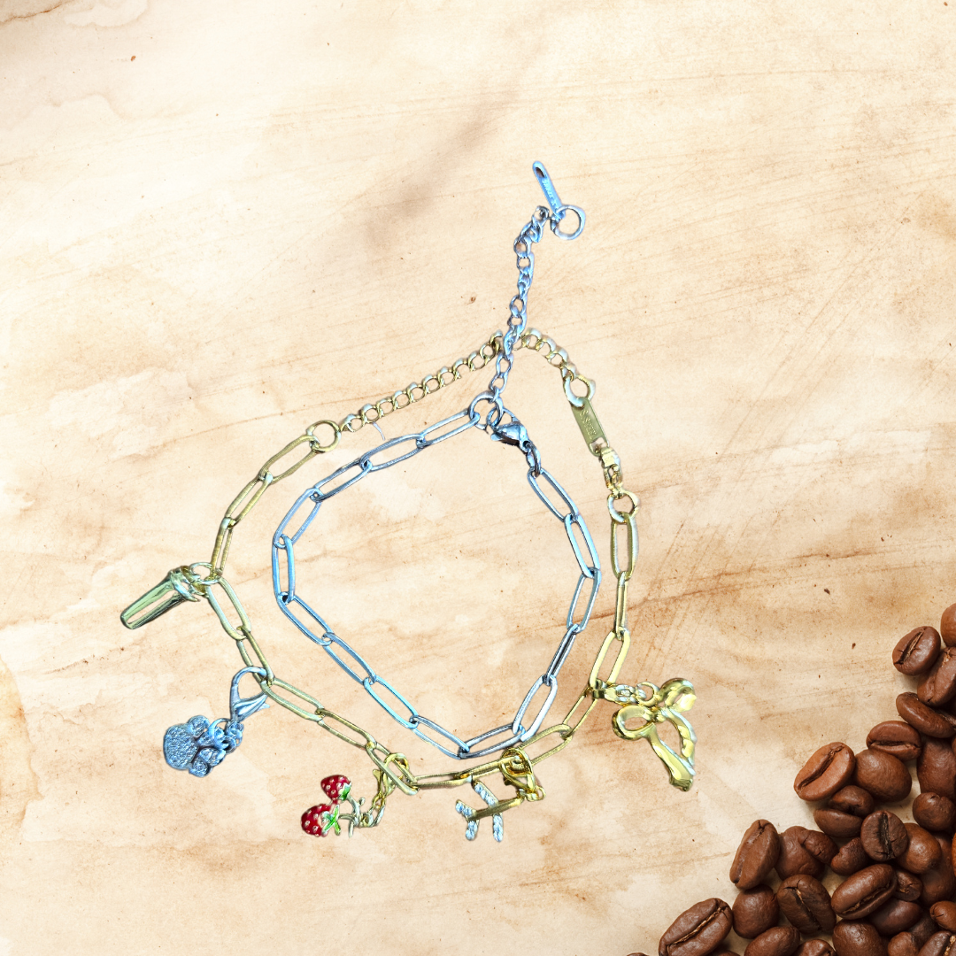 Caffeine Queen Travel Coffee Cup Charm