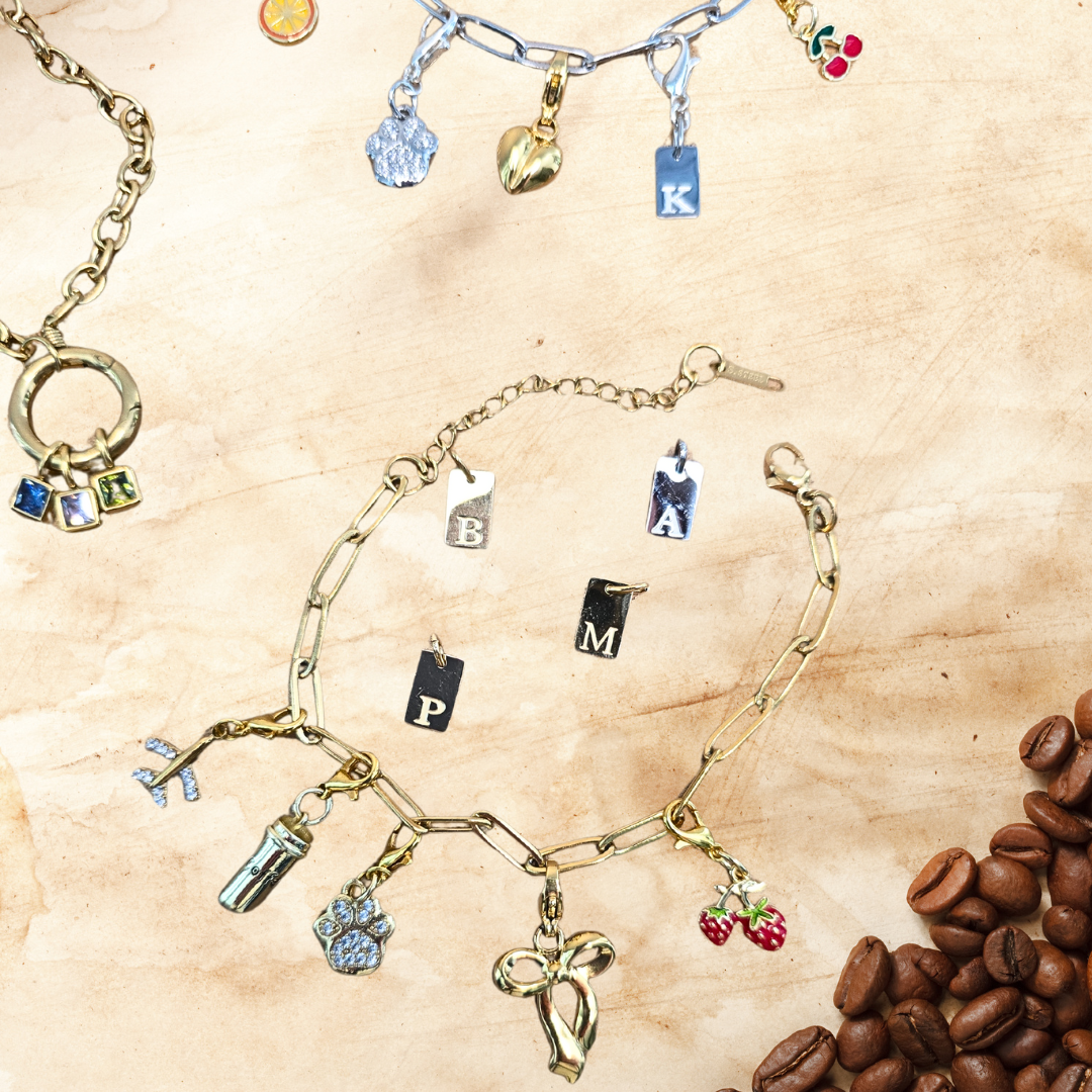 Golden Bow Clip-On Charm