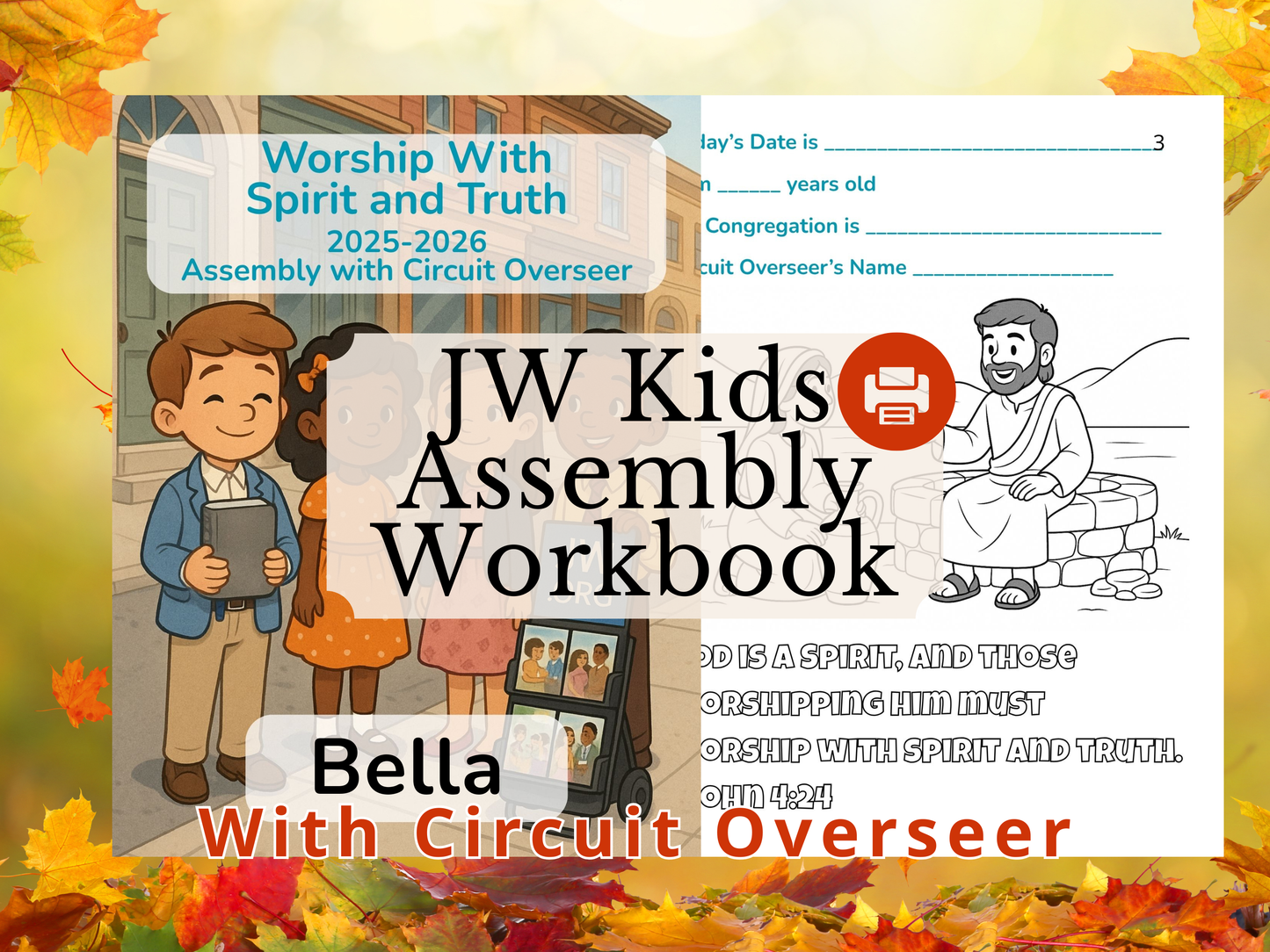 Printable Assembly Workbook Worship With Spirit and Truth