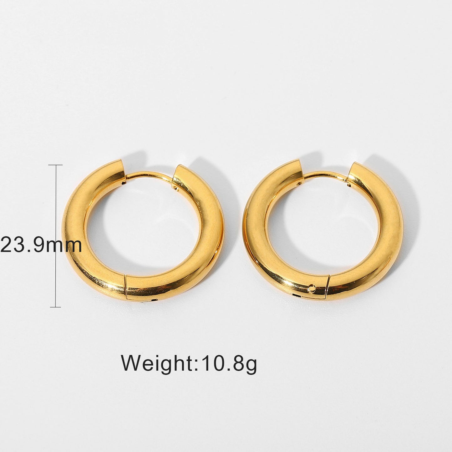Radiance Pearl Charm Hoops – 2 in 1