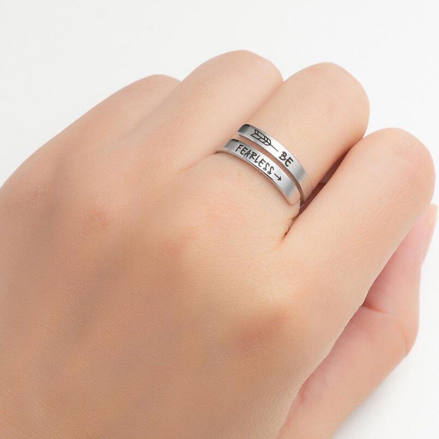 Affirmation Wrap Ring