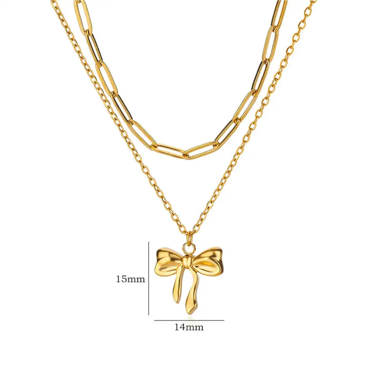 The Everly Bow: Effortless Layers - Tarnishproof