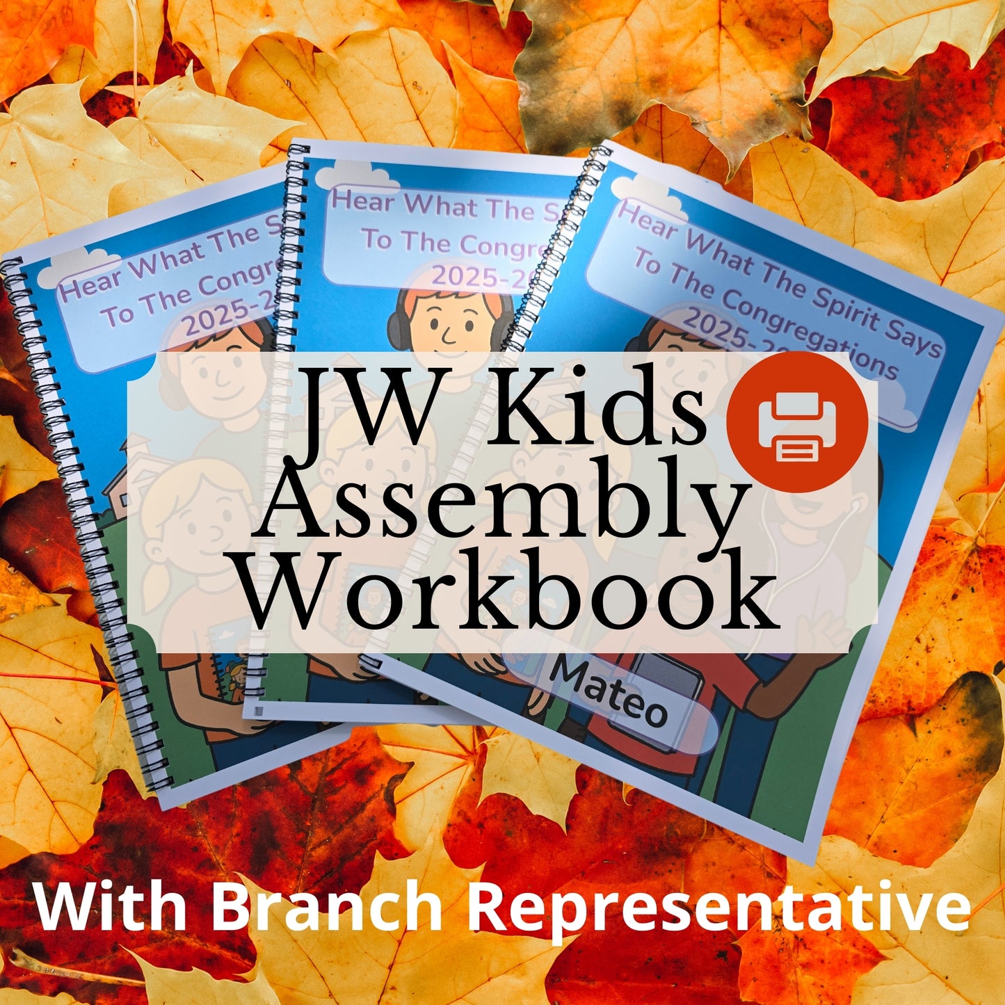 JW Assembly Kids Workbook 2025 Print-At-Home