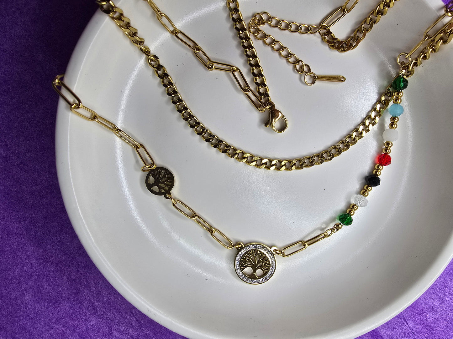 Tree of Life Layered Necklace - Instant Layers