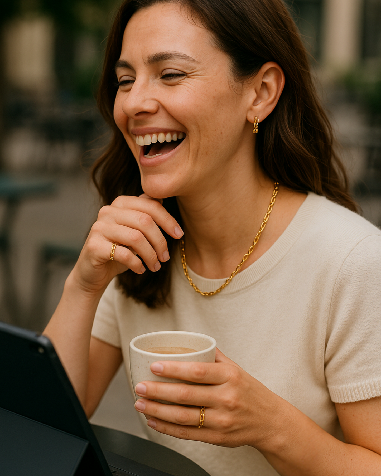 Everyday Power Jewelry Set (Hoops + Ring + Necklace)