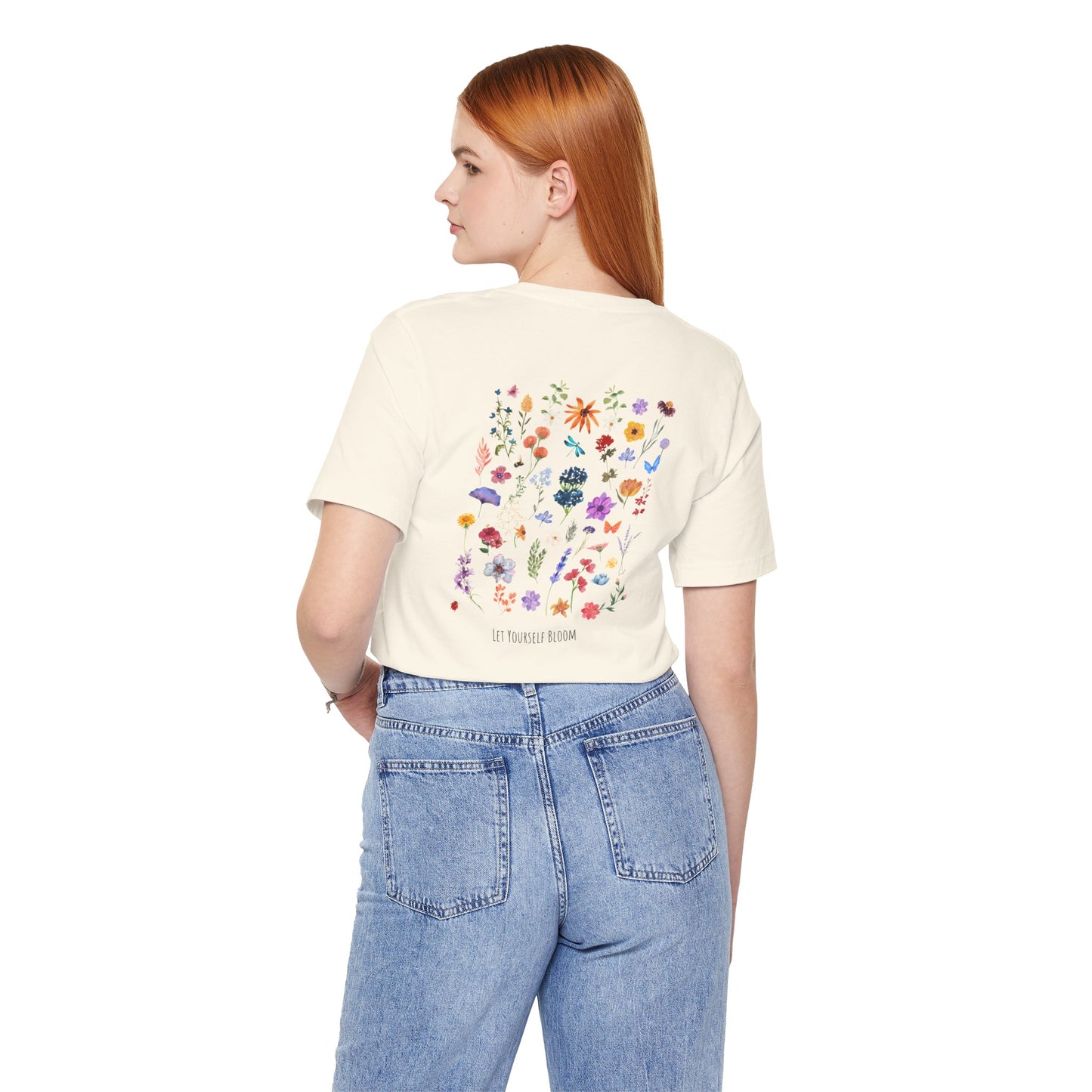 Let Yourself Bloom Wildflower T-Shirt – A Fresh Spring Essential
