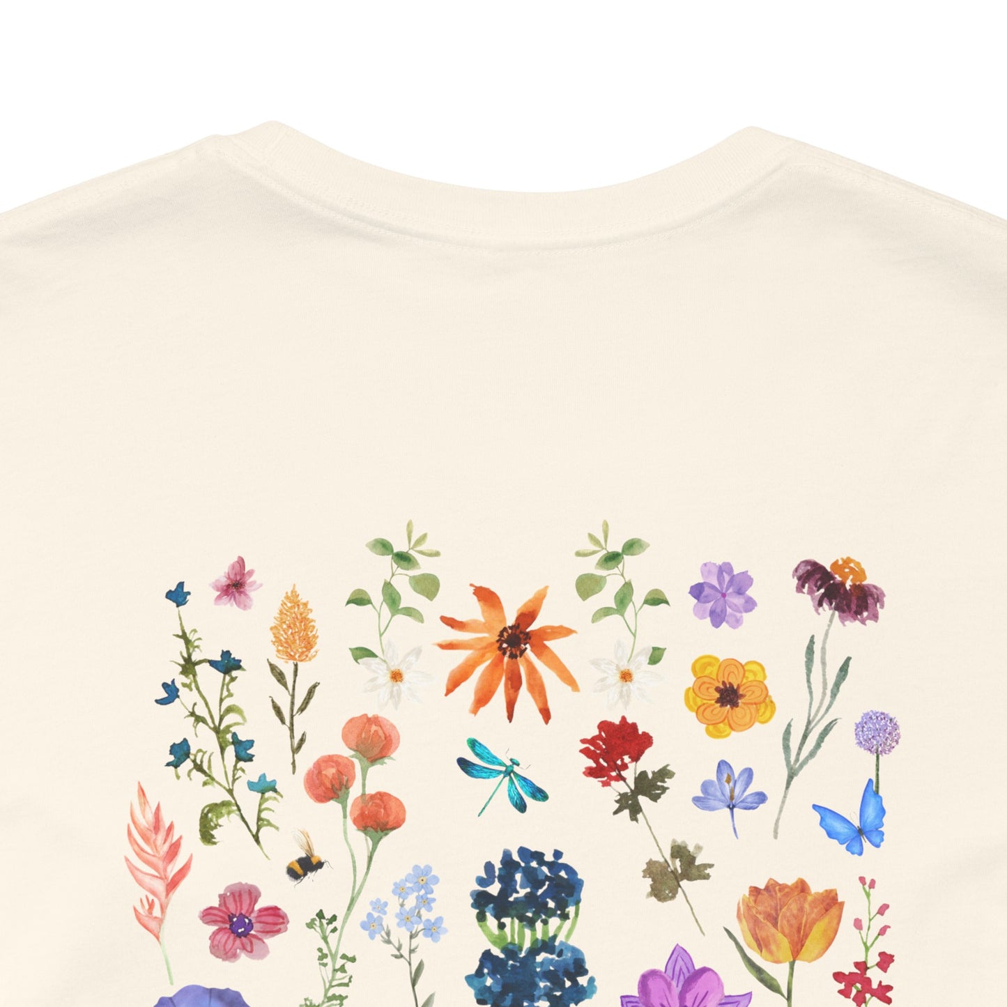 Let Yourself Bloom Wildflower T-Shirt - Growing Zeal and Faith