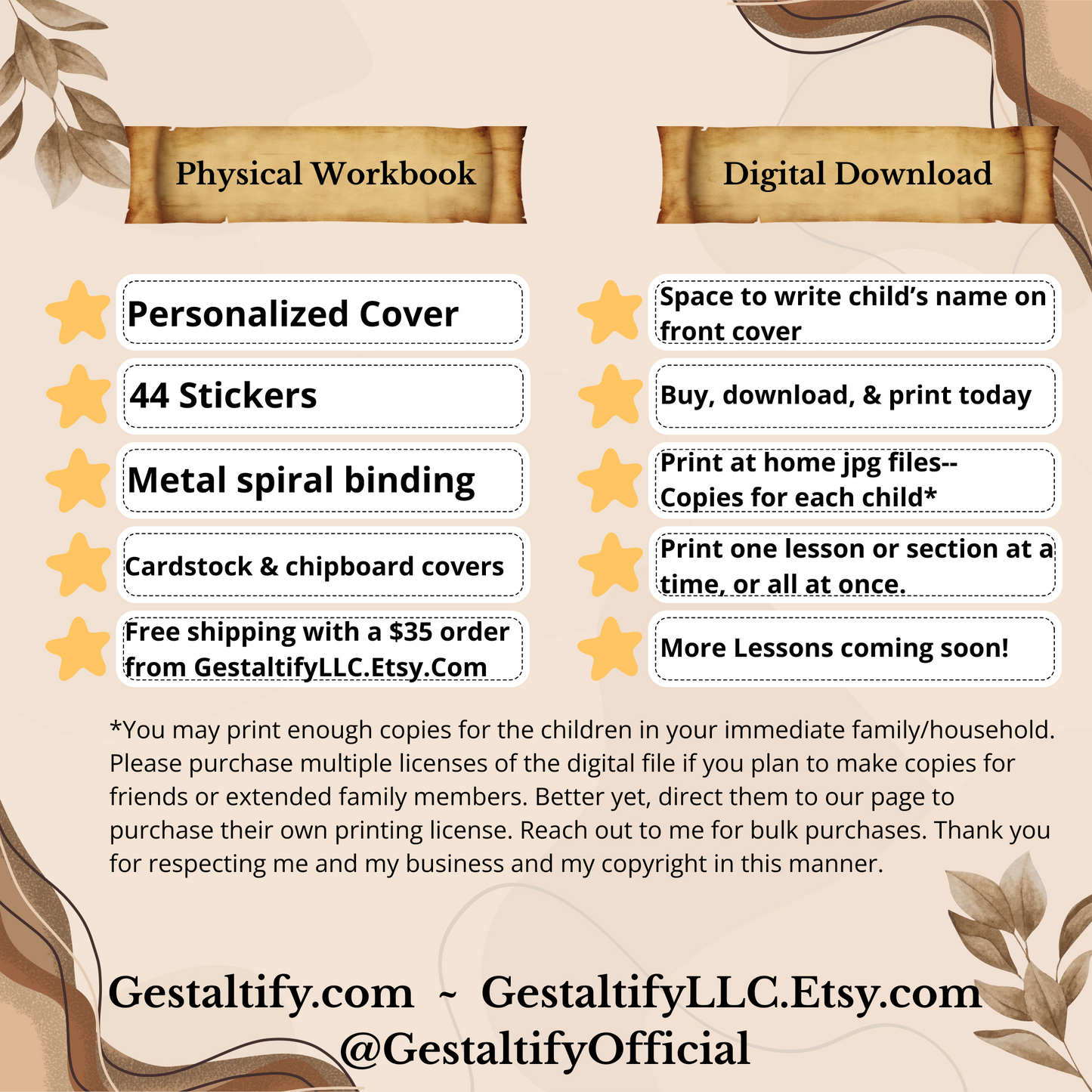 Printable LFB Workbook Sections 5-8 Lessons 23-50 Instant Download JW Kids