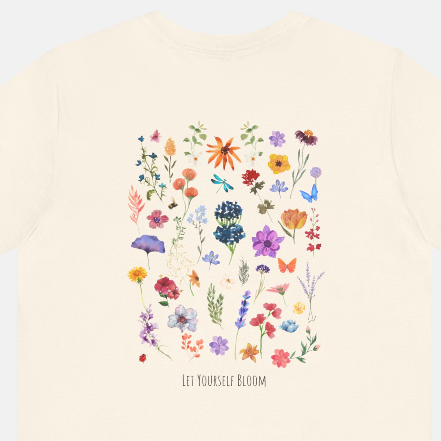 Let Yourself Bloom Wildflower T-Shirt – A Fresh Spring Essential