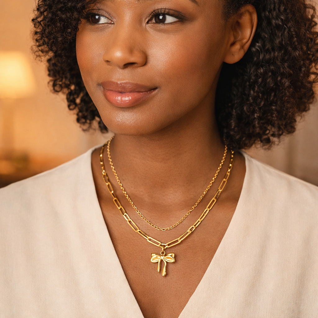 Everly Bow Necklace – Instant Put-Together Look