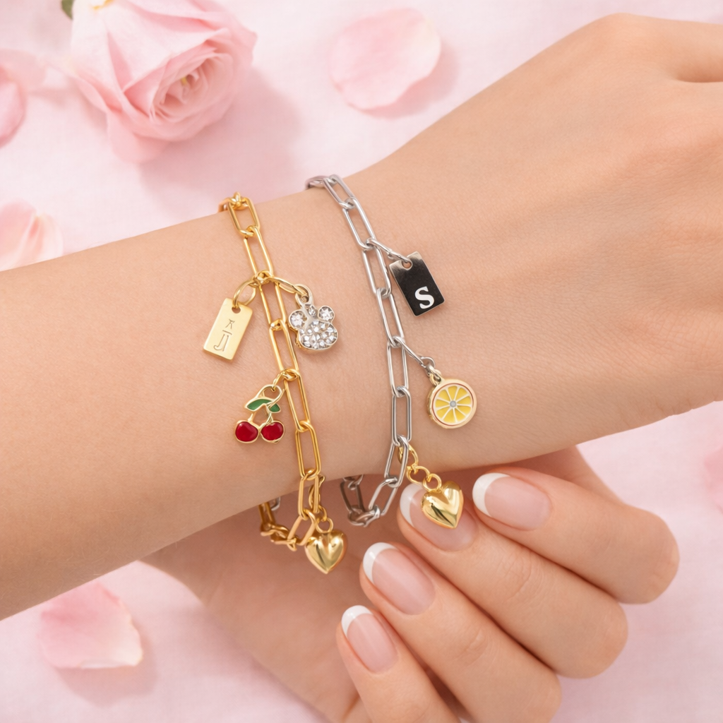 Everyday Layers Paperclip Bracelet