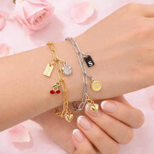 Everyday Layers Paperclip Bracelet