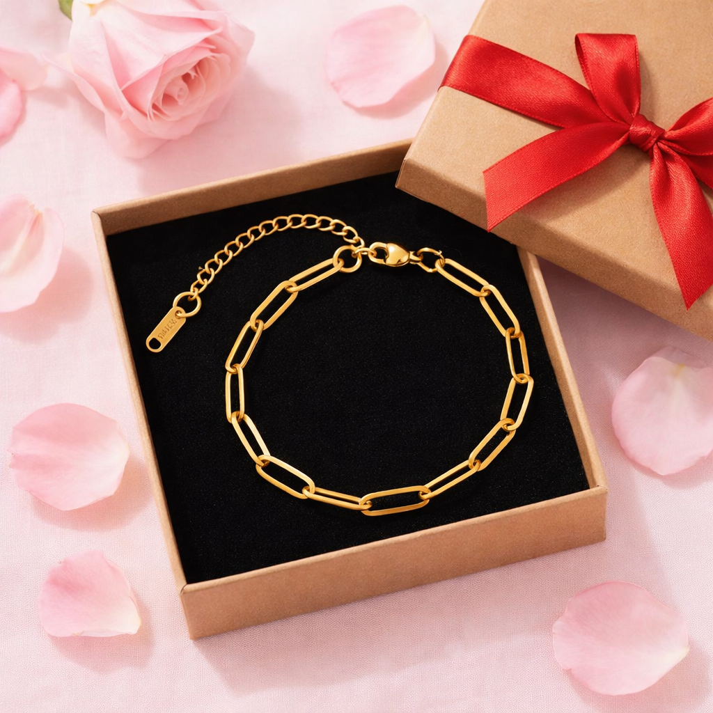 Everyday Layers Paperclip Bracelet