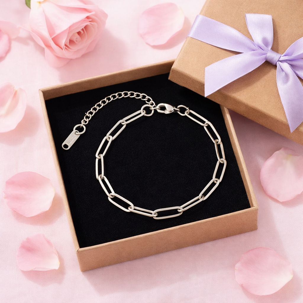 Everyday Layers Paperclip Bracelet