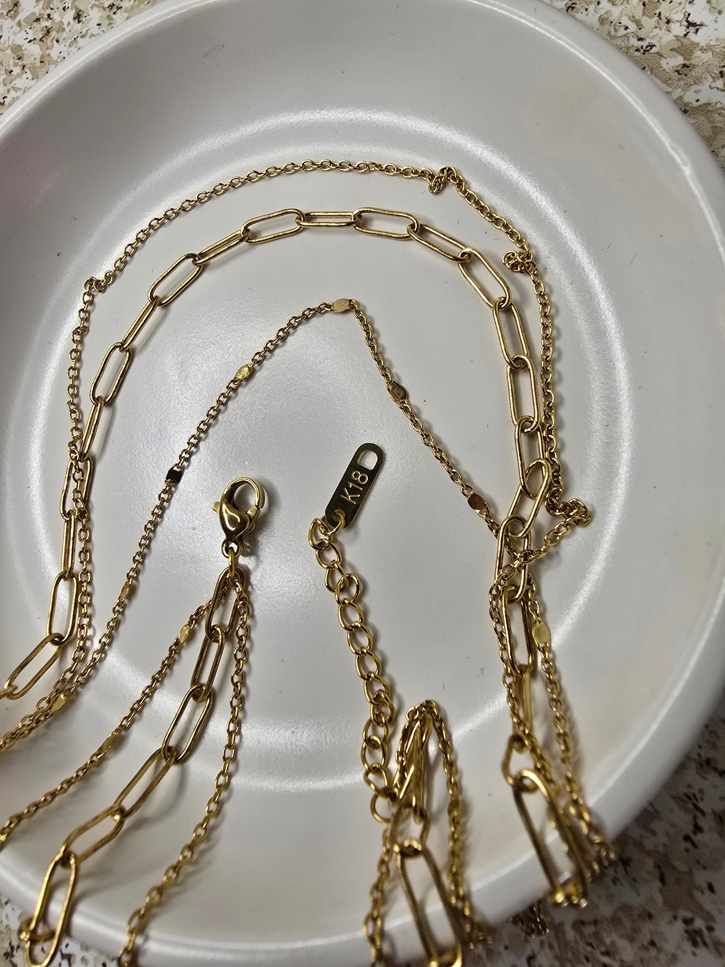 Effortless Triple‑Layer Glow Necklace - Sweatproof