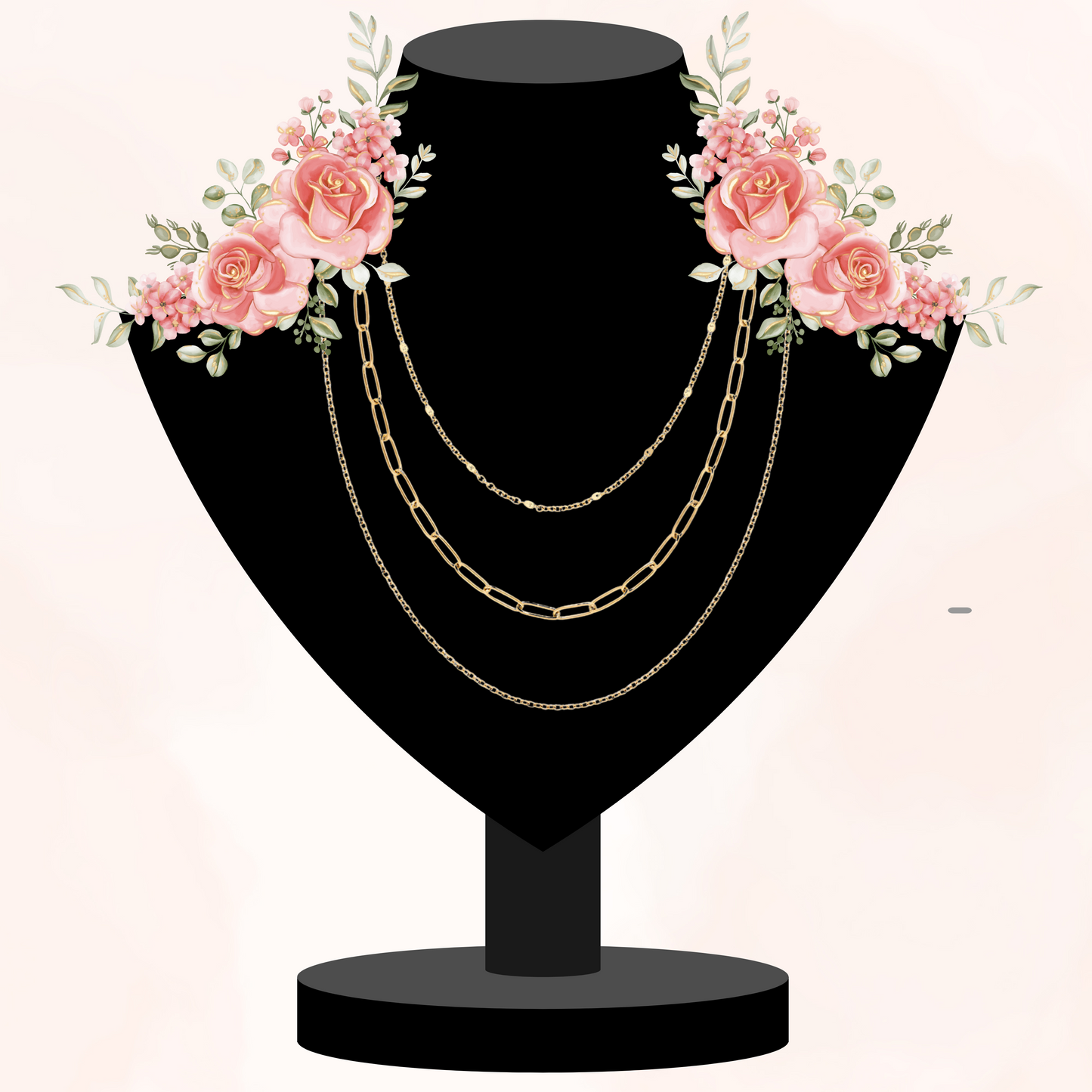 Effortless Triple‑Layer Glow Necklace - Sweatproof