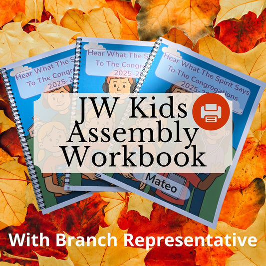 JW Assembly Kids Workbook 2025 Print-At-Home