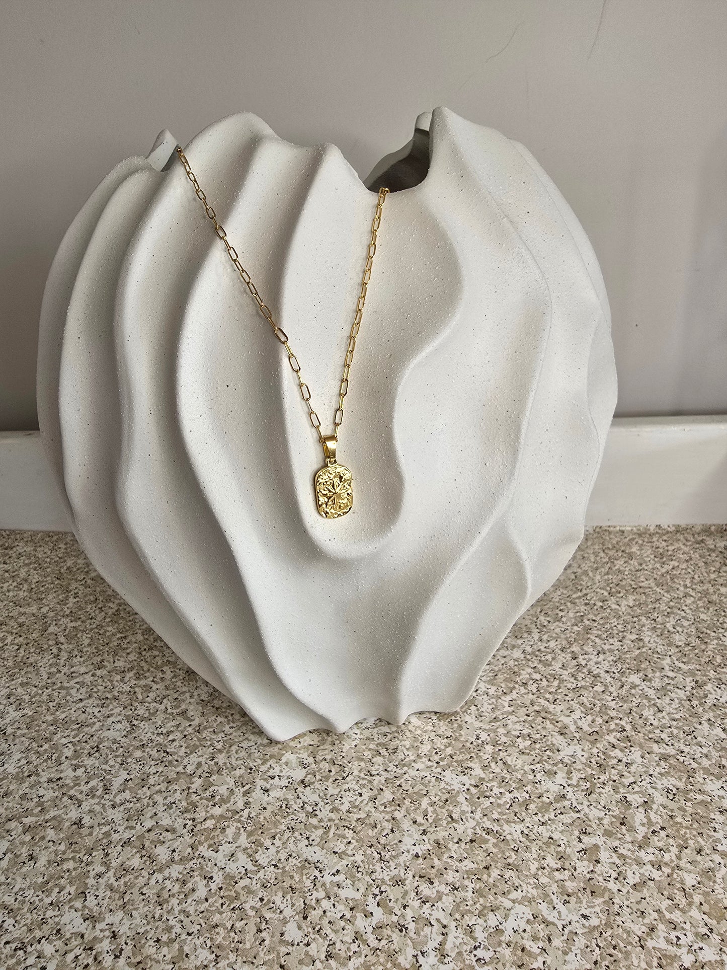 Guiding Star Paperclip Link Necklace