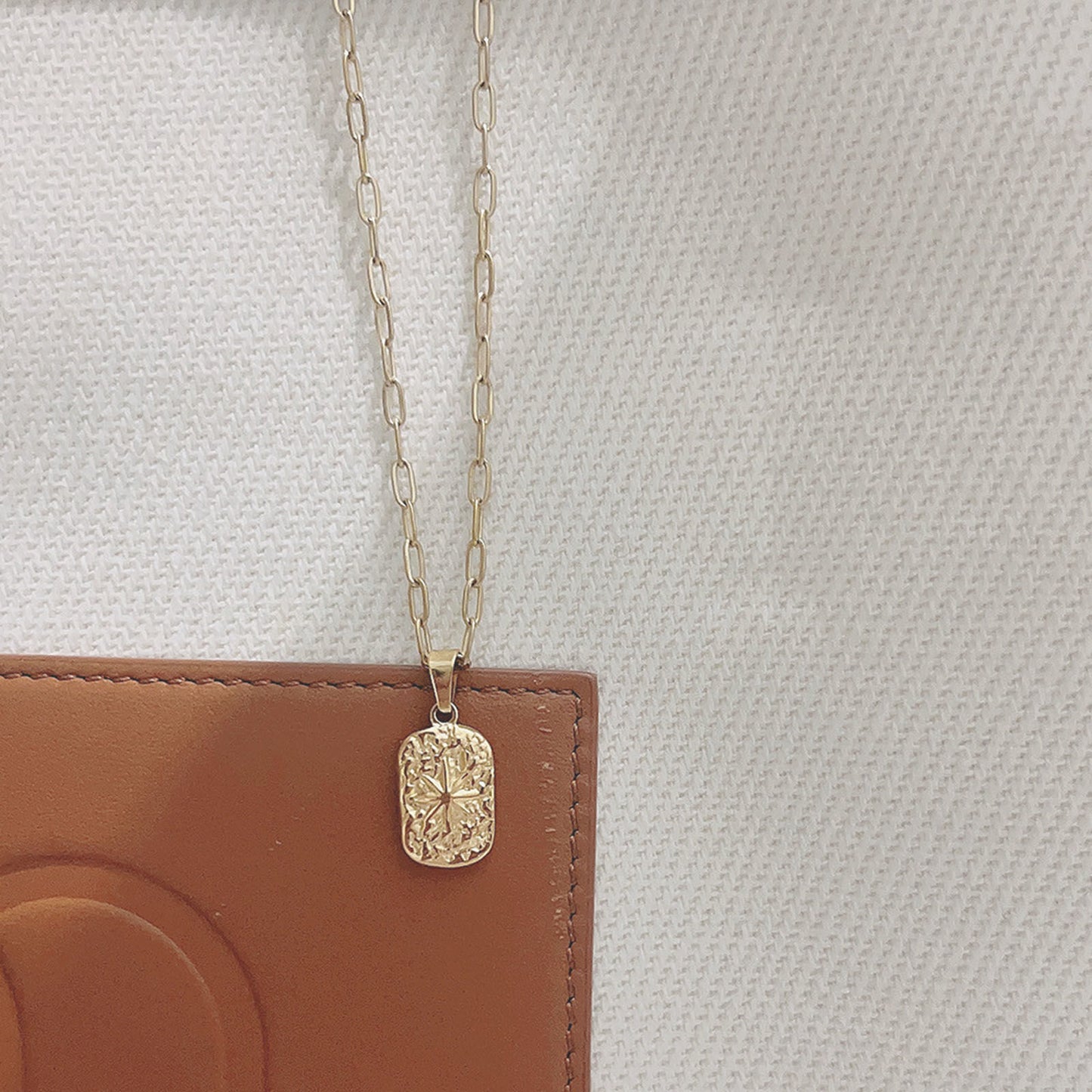 Guiding Star Paperclip Link Necklace